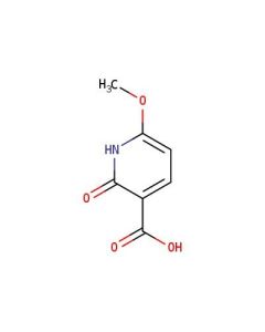 Astatech 6-METHOXY-2-OXO-1,2-DIHYDROPYRIDINE-3-CARBOXYLIC ACID, 95.00% Purity, 50MG
